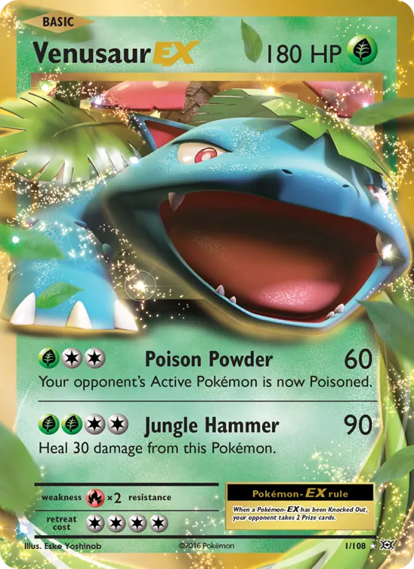 Venusaur EX, Evolutions 1