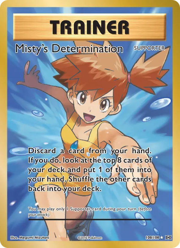 Misty's Determination, Evolutions 108