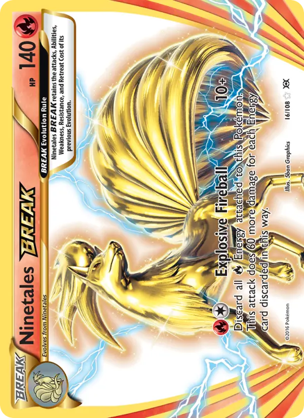 Ninetales BREAK, Evolutions 16