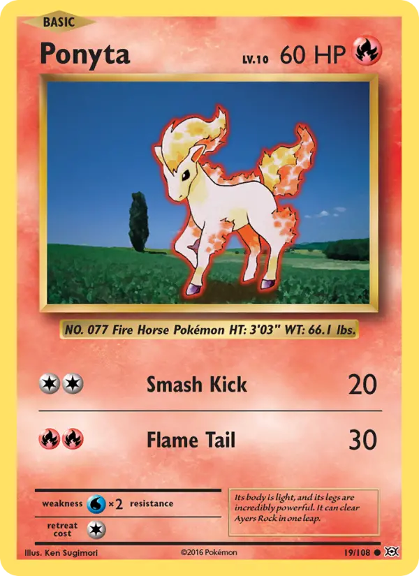 Ponyta, Evolutions 19