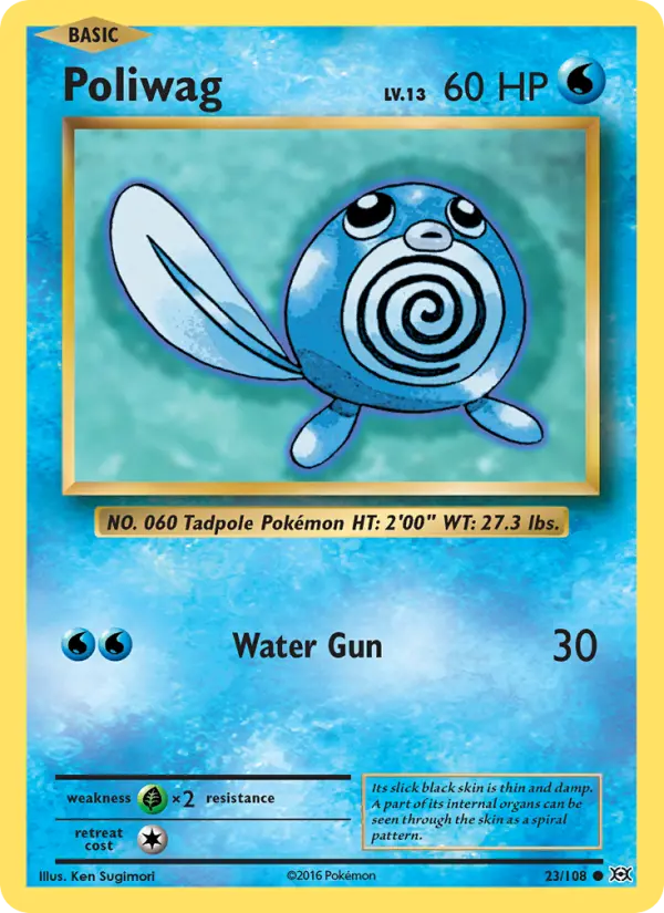 Poliwag, Evolutions 23