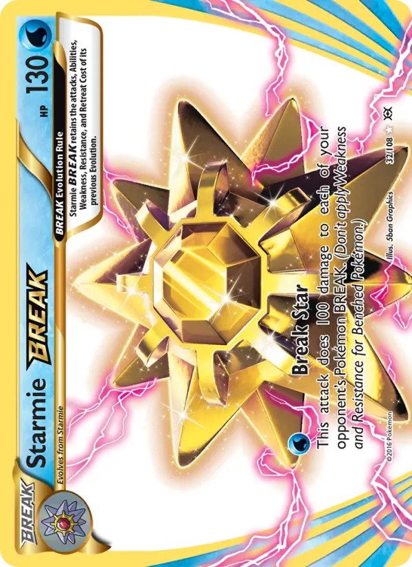 Starmie BREAK, Evolutions 32