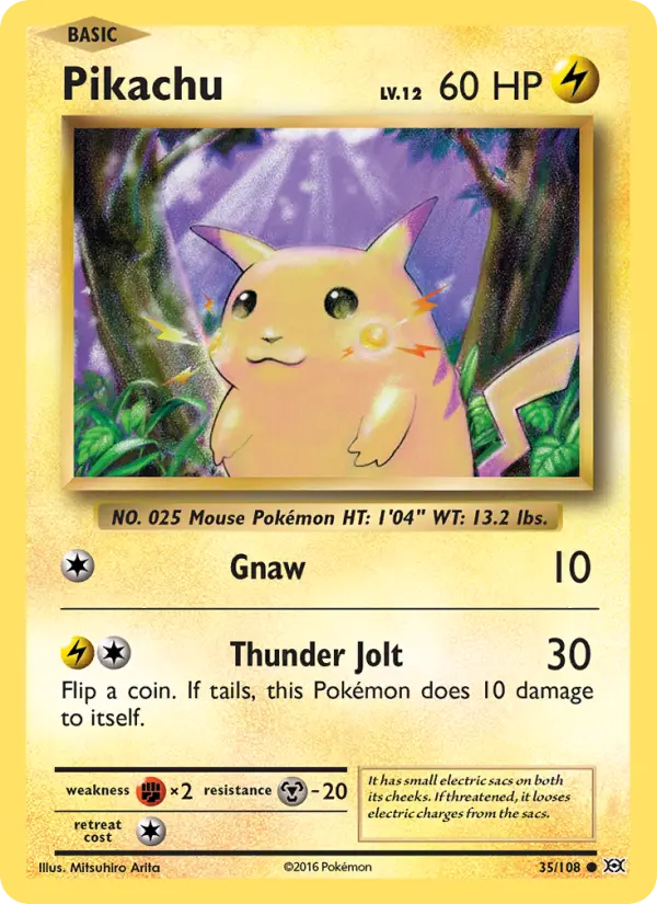 Pikachu, Evolutions 35