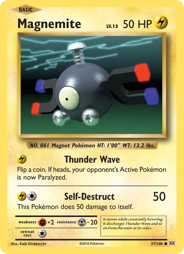Magnemite, Evolutions 37