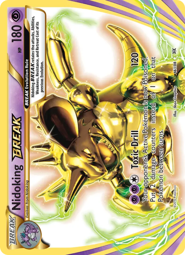 Nidoking BREAK, Evolutions 46