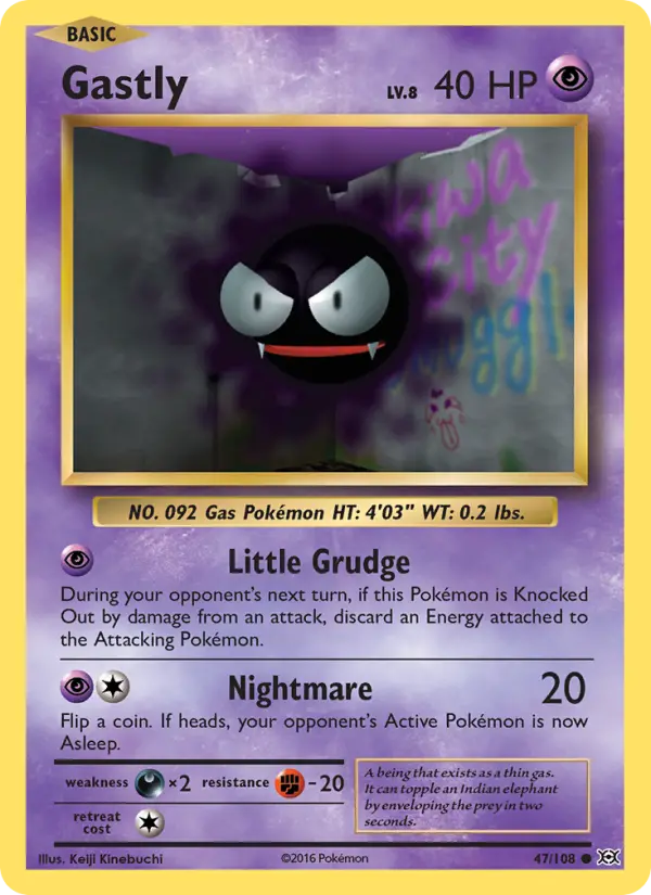 Gastly, Evolutions 47