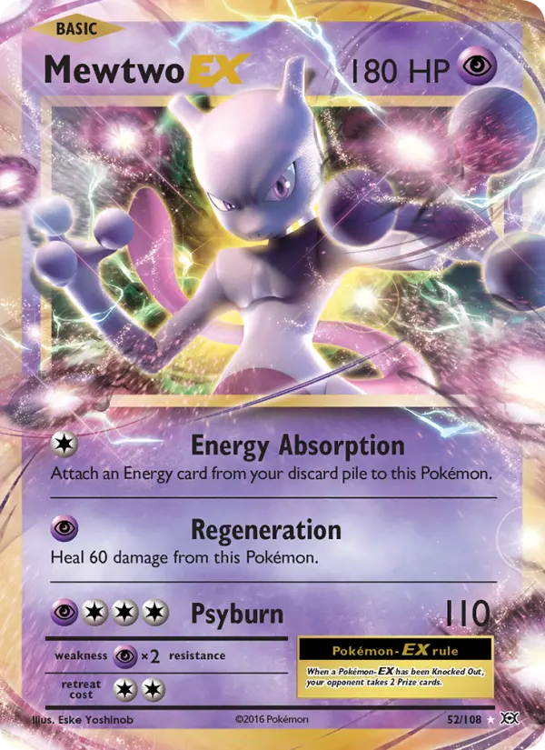 Mewtwo EX, Evolutions 52