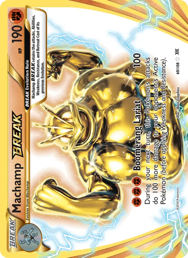 Machamp BREAK, Evolutions 60