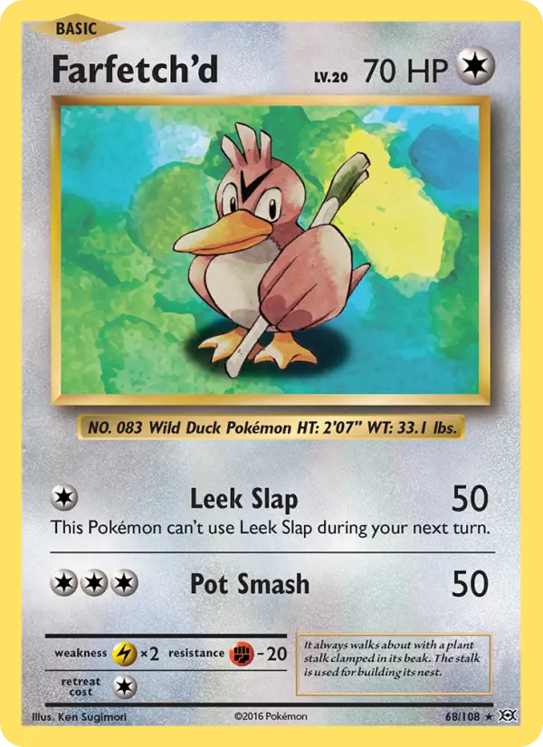 Farfetch'd, Evolutions 68