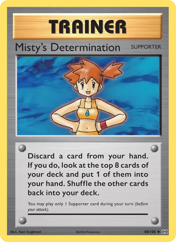 Misty's Determination, Evolutions 80
