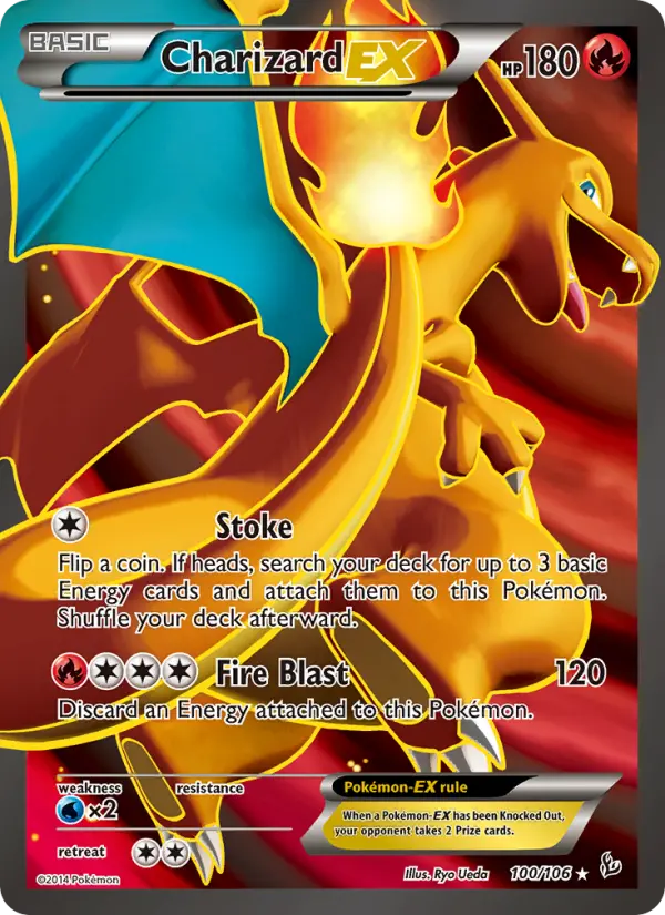 Charizard EX, Flashfire 100