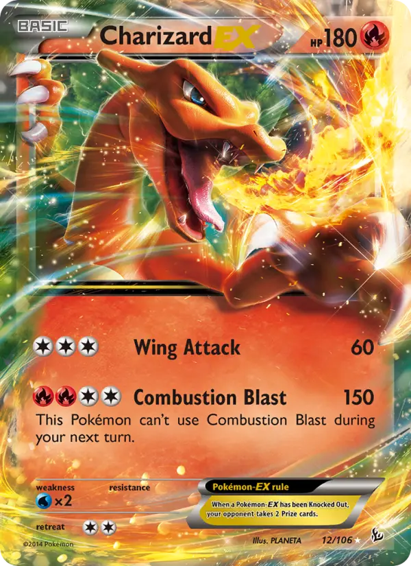 Charizard EX, Flashfire 12