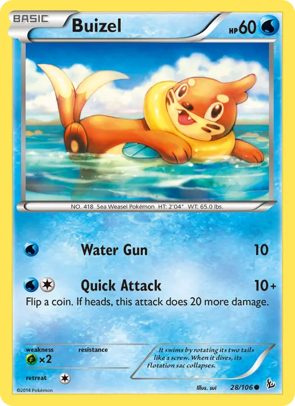 Buizel, Flashfire 28