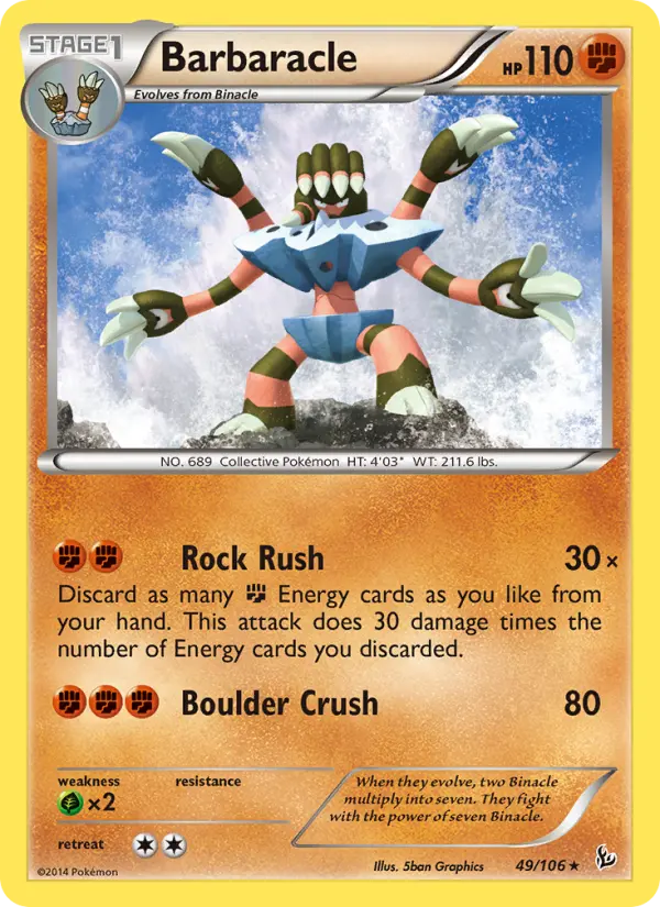 Barbaracle, Flashfire 49
