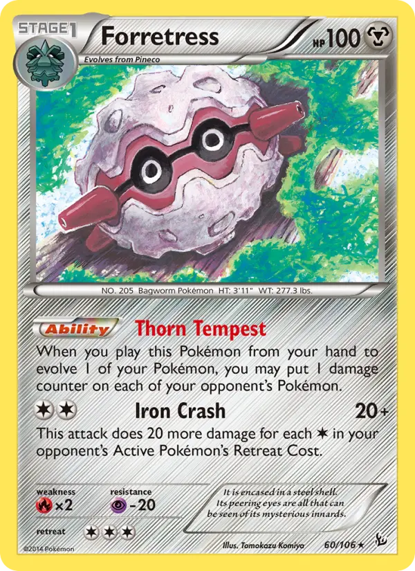 Forretress, Flashfire 60