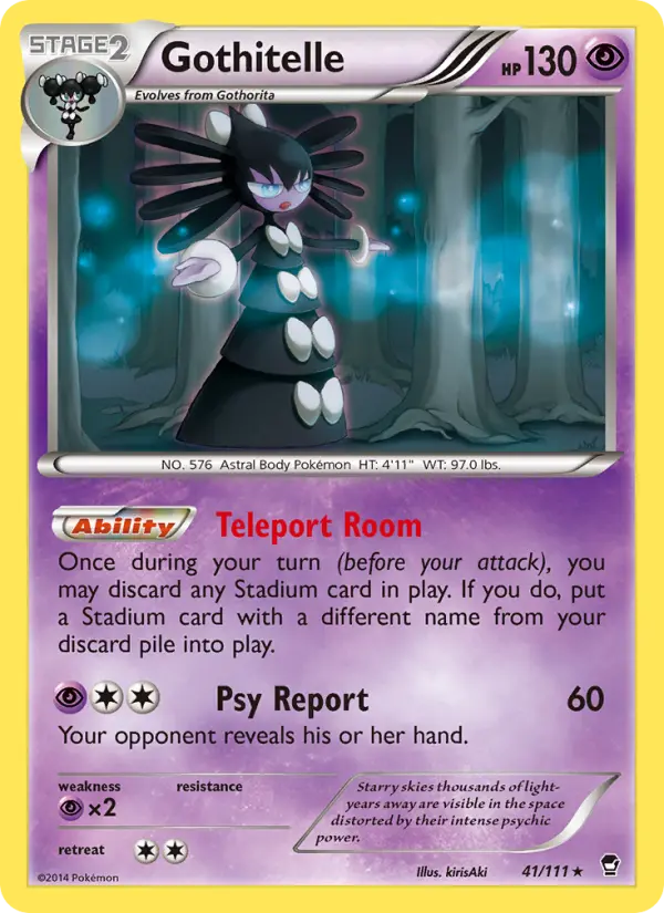 Gothitelle, Furious Fists 41