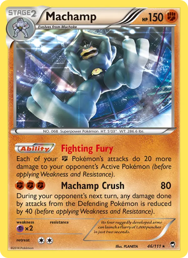 Machamp, Furious Fists 46