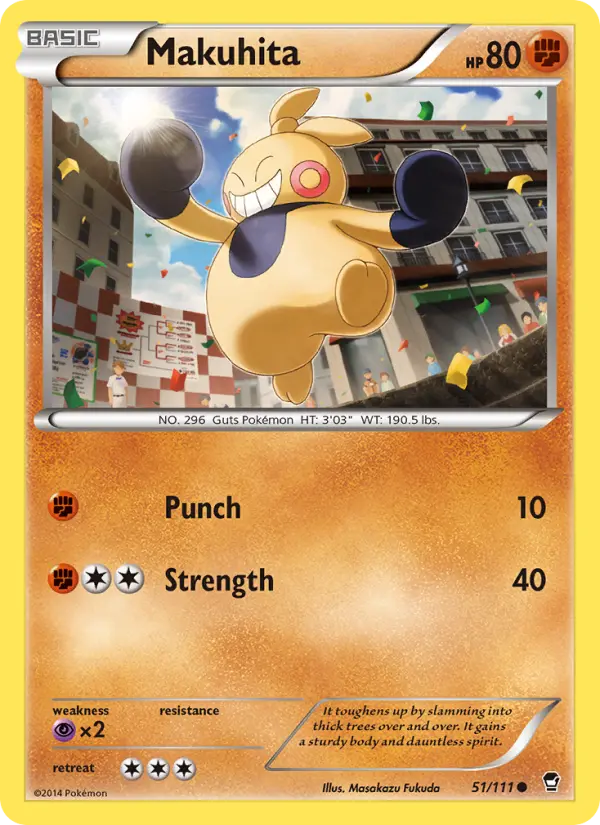 Makuhita, Furious Fists 51