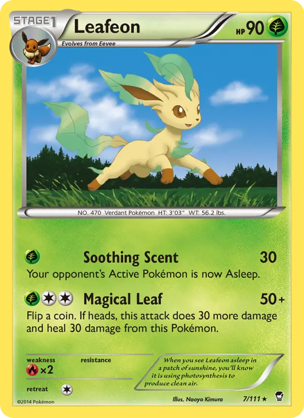 Leafeon, Furious Fists 7