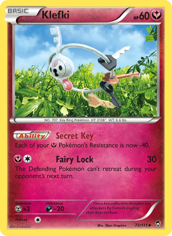 Klefki, Furious Fists 73