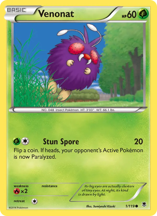 Venonat, Phantom Forces 1