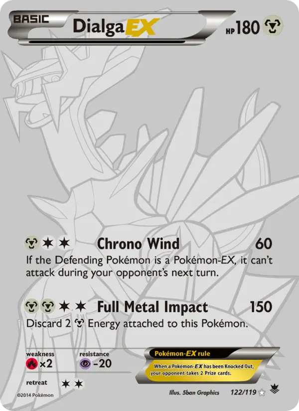 Dialga EX, Phantom Forces 122