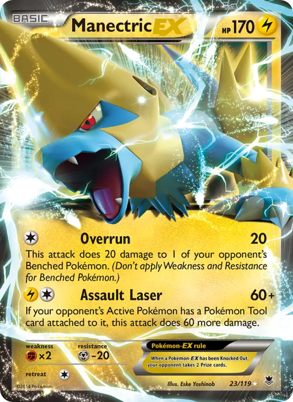 Manectric EX, Phantom Forces 23