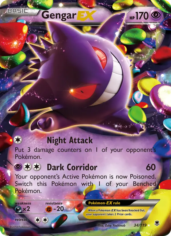 Gengar EX, Phantom Forces 34