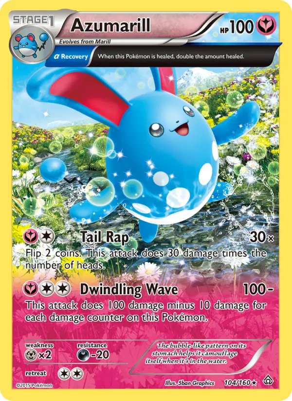 Azumarill, Primal Clash 104