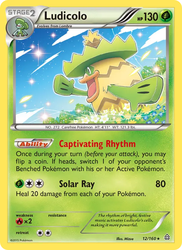 Ludicolo, Primal Clash 12