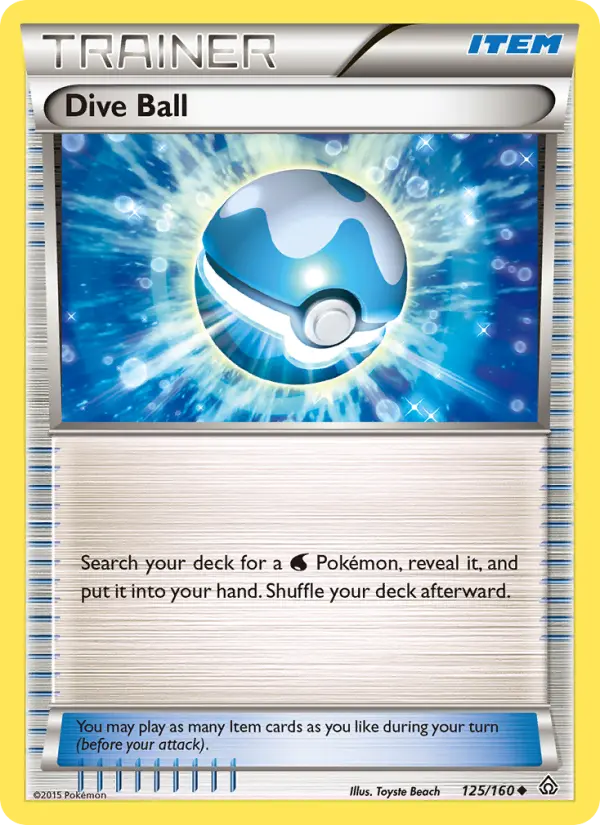 Dive Ball, Primal Clash 125