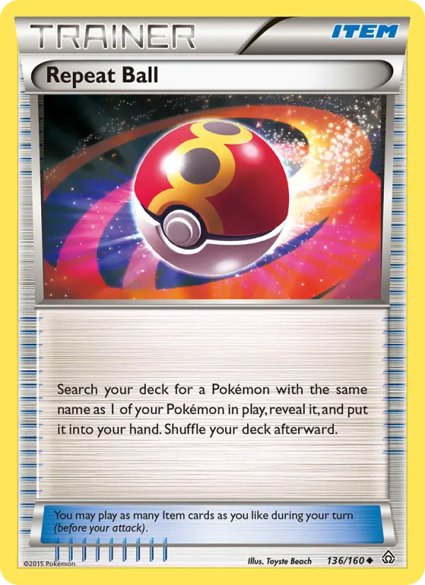 Repeat Ball, Primal Clash 136