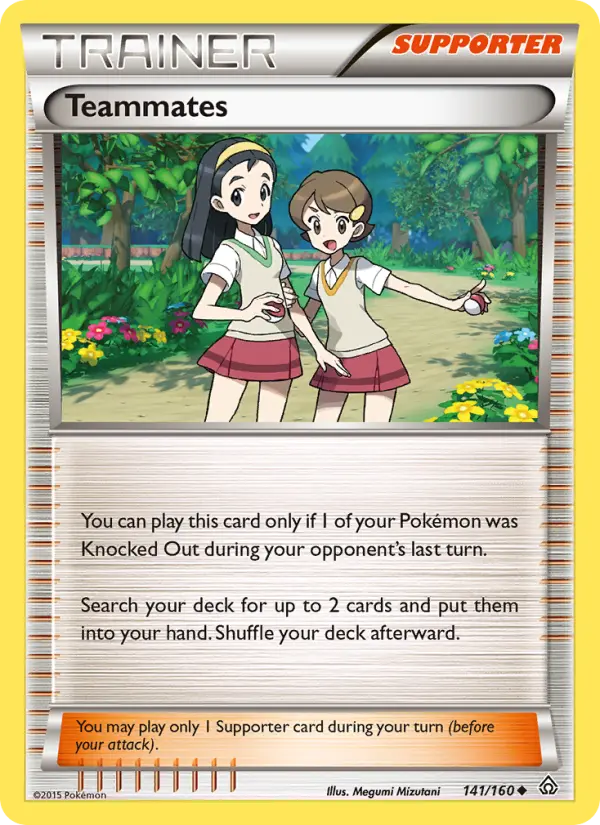 Teammates, Primal Clash 141