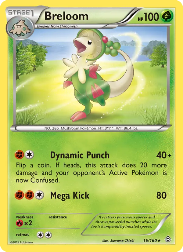 Breloom, Primal Clash 16