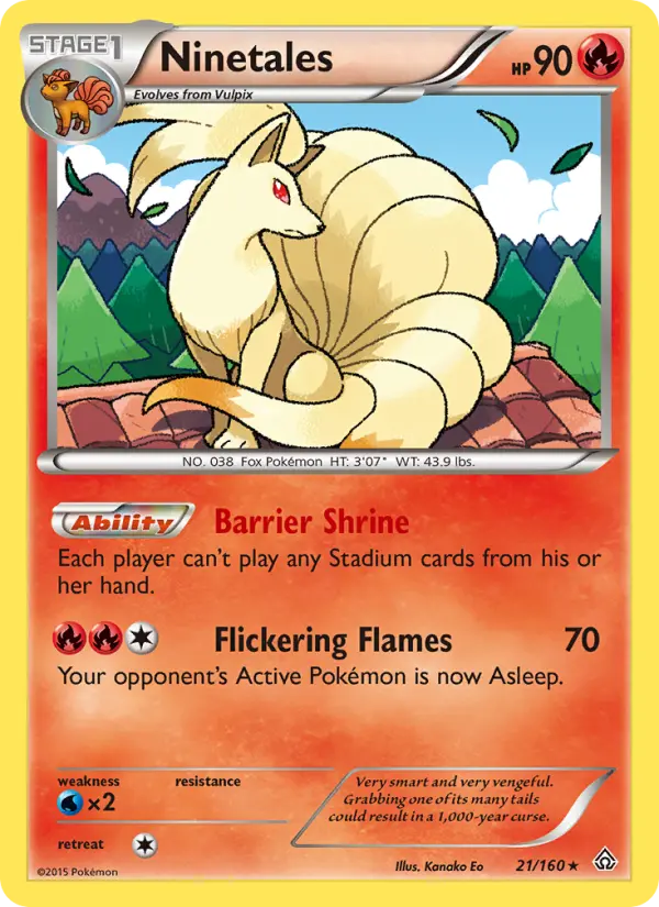 Ninetales, Primal Clash 21