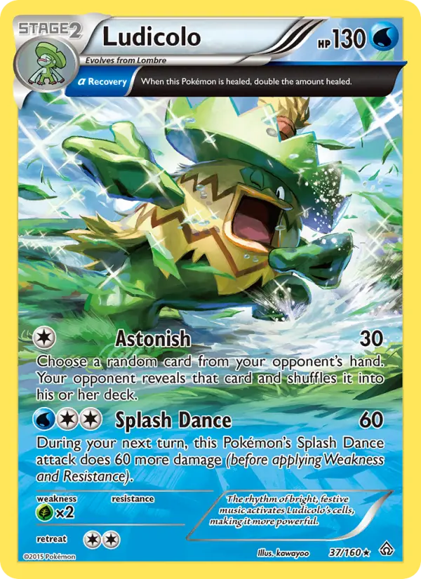 Ludicolo, Primal Clash 37