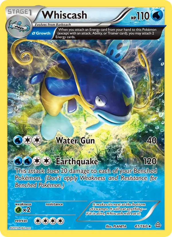 Whiscash, Primal Clash 41