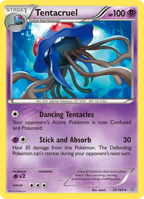 Tentacruel, Primal Clash 72