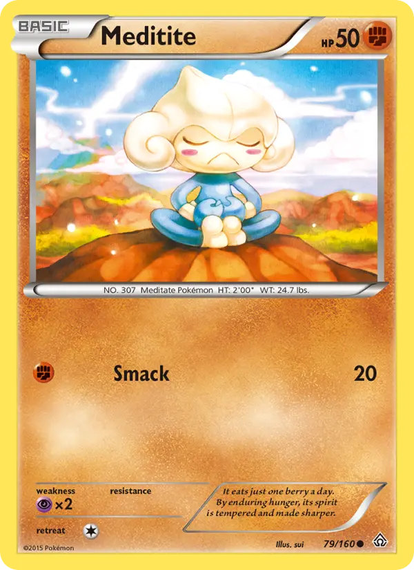 Meditite, Primal Clash 79