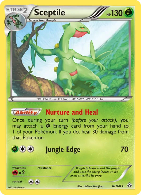 Sceptile, Primal Clash 8