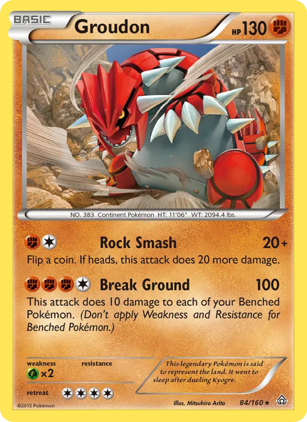 Groudon, Primal Clash 84