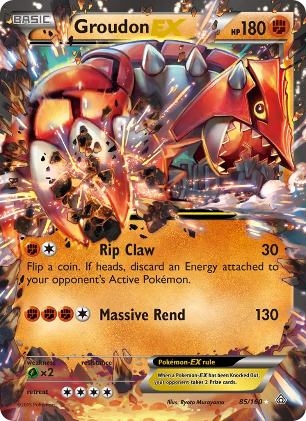 Groudon EX, Primal Clash 85