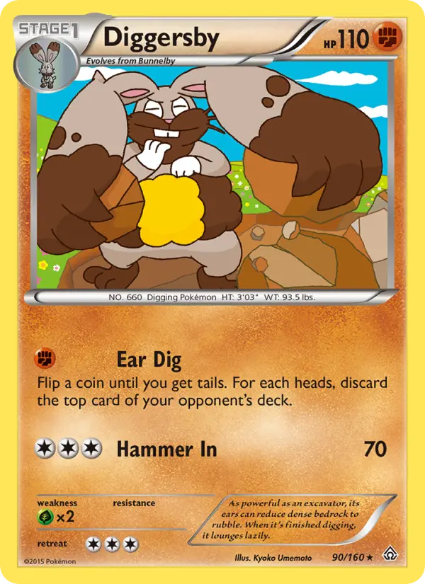 Diggersby, Primal Clash 90