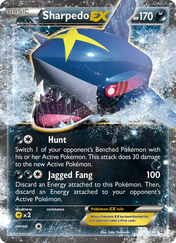 Sharpedo EX, Primal Clash 91