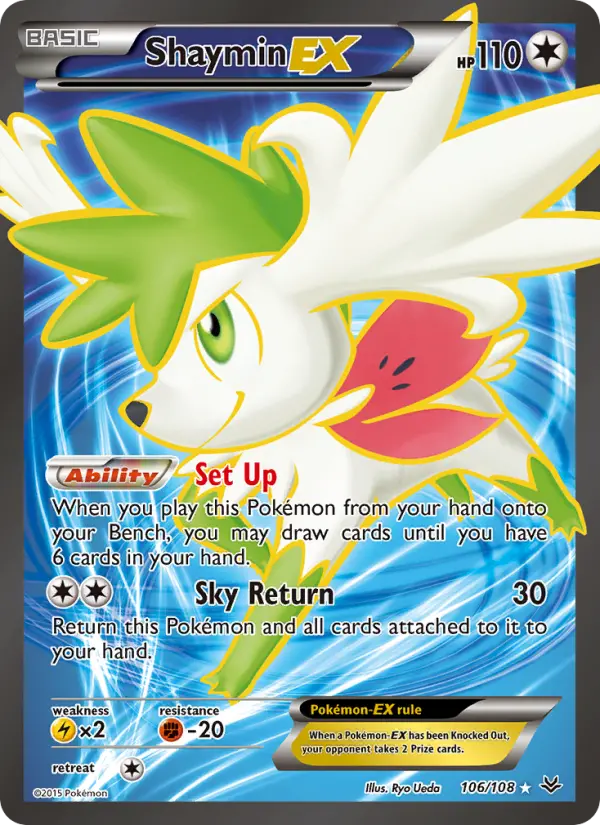 Shaymin EX, Roaring Skies 106