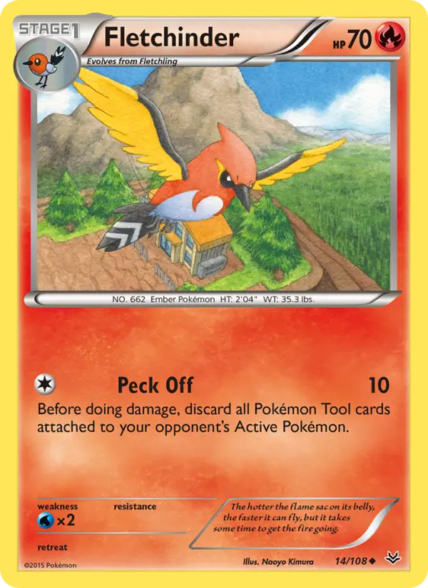 Fletchinder, Roaring Skies 14