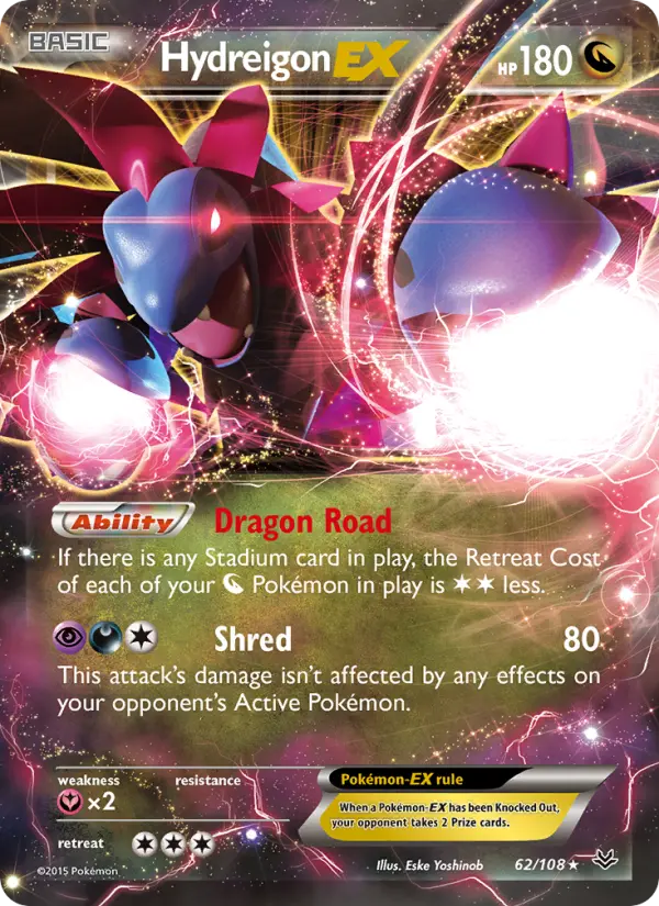 Hydreigon EX, Roaring Skies 62