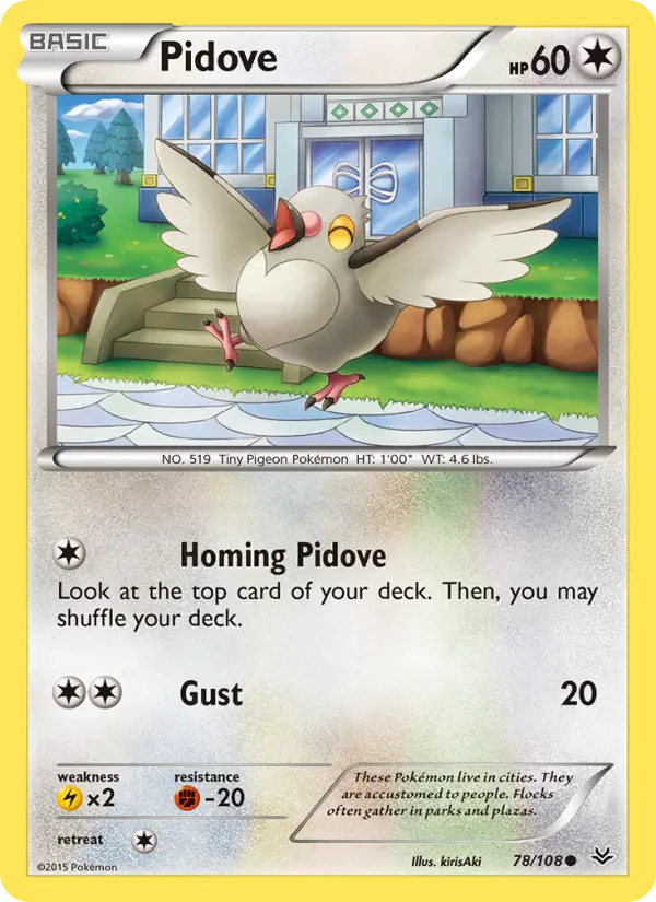 Pidove, Roaring Skies 78