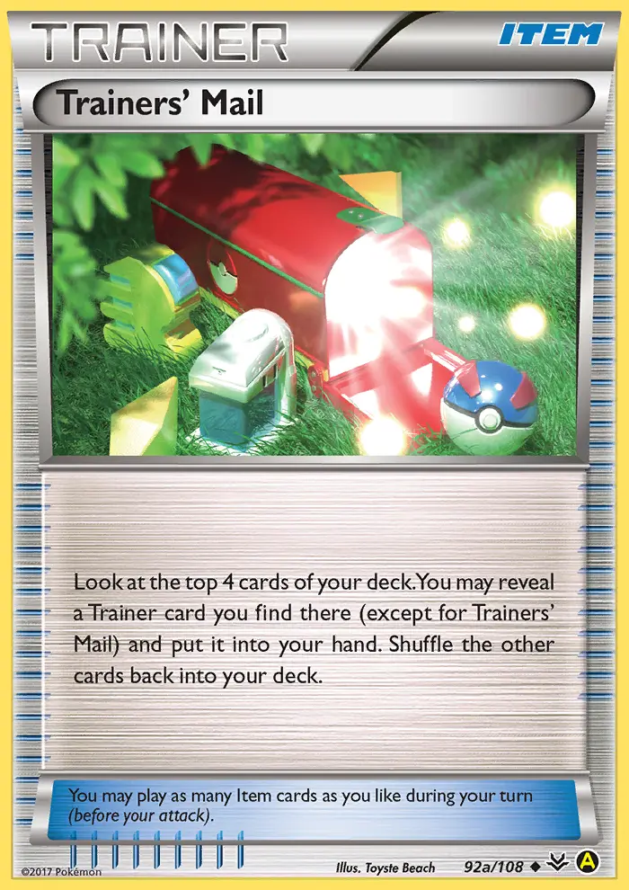Trainers' Mail, Roaring Skies 92a