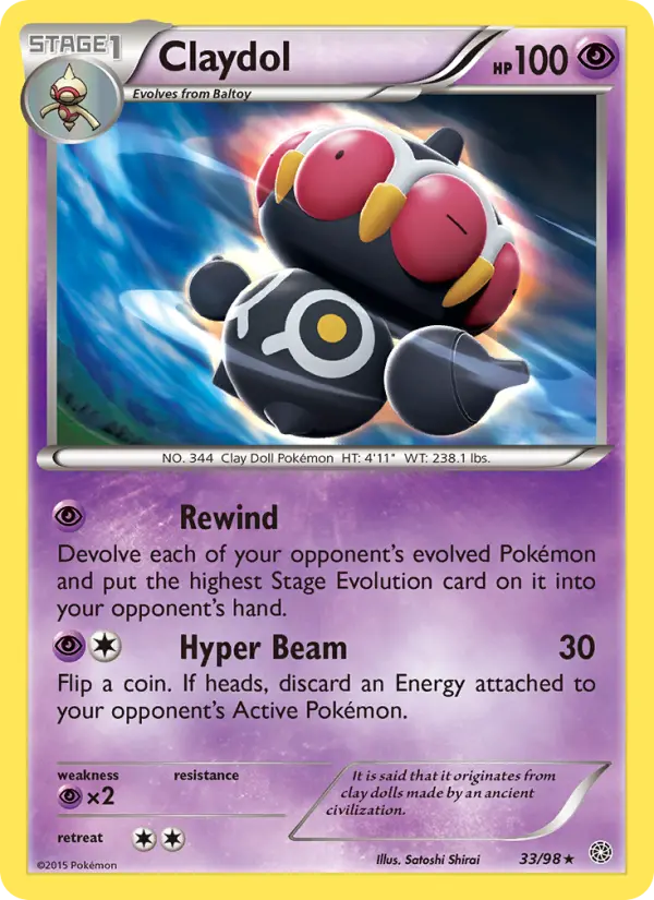 Claydol, Ancient Origins 33